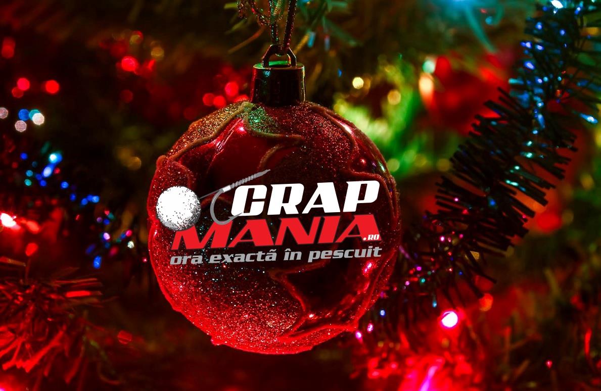 Crapmania.ro va ureaza Sarbatori fericite! La multi crapi in 2017!